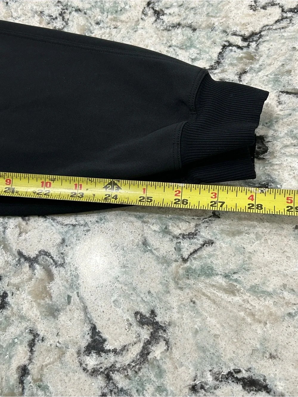Lululemon Black Stretch High Rise Joggers